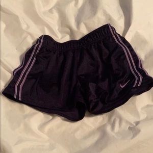 Girls Nike athletic shorts